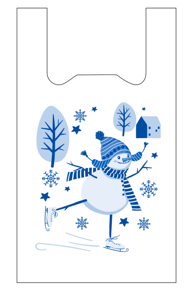 майки 27х50 Снеговик/100