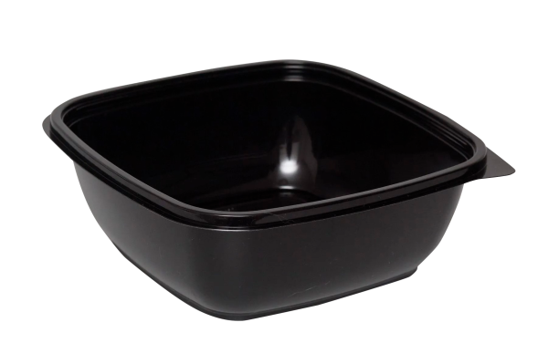 контейнер СпК-1919 1250 мл КУБИК ЧЕРНОЕ (Крышка СпК-1919 прозрачн.) *