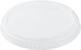 крышка ПЛОСКАЯ д/стакана РЕТ УЮ БЕЗ отверстия d=95/50