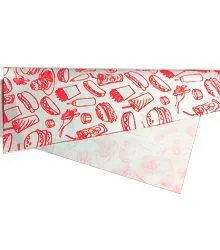 обертка бумажная жиростойкая 300х300 с рис/1000