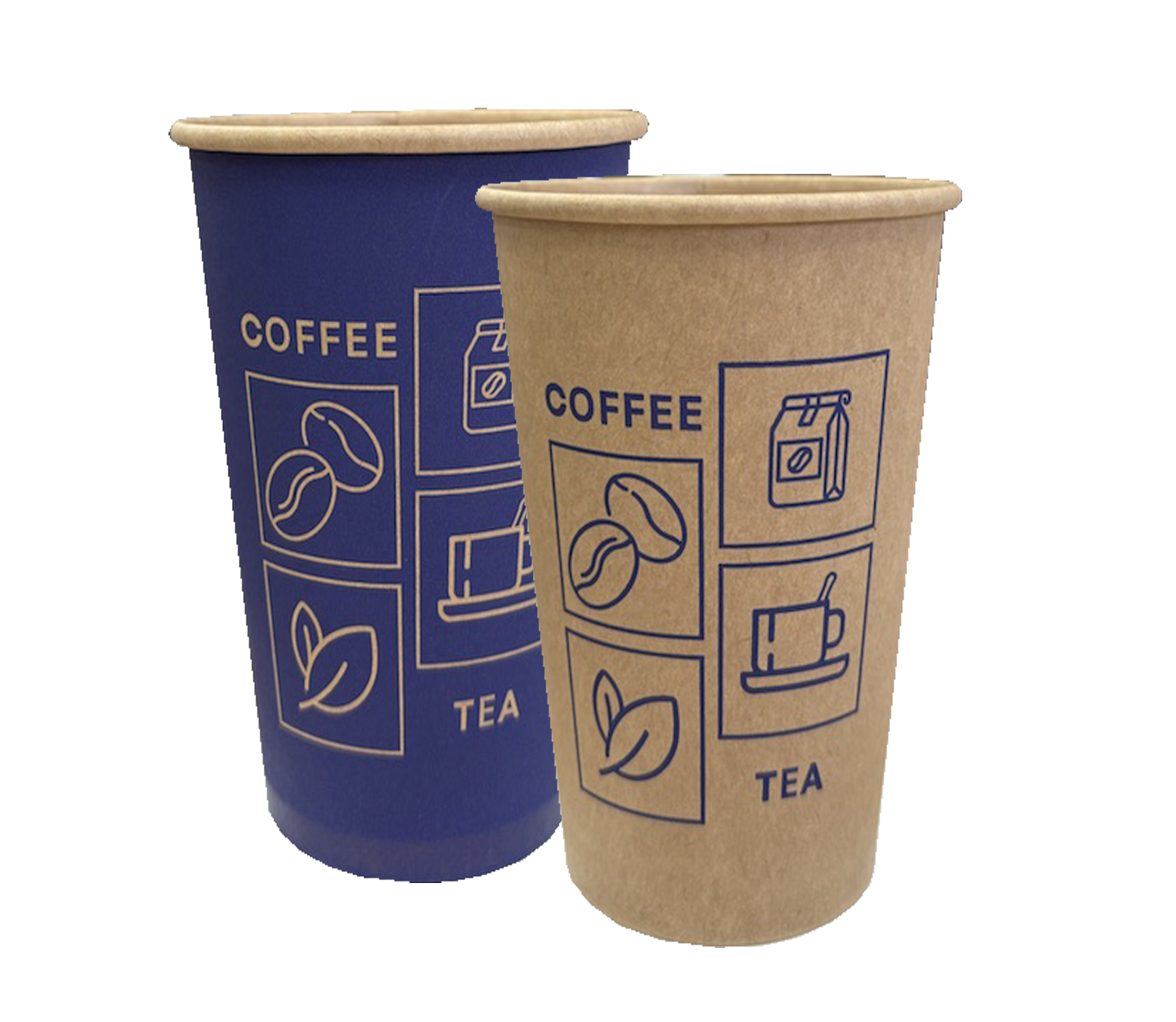Стакан бумажный Craft Line «Синее настроение», 350 мл от производителя в Кирове