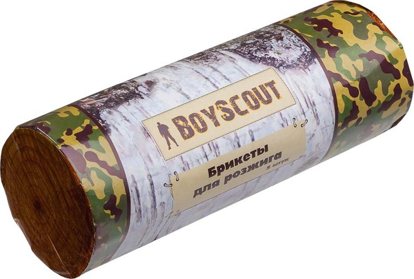 Брикеты для розжига BOYSCOUT, 5 шт., 290 г от производителя в Кирове