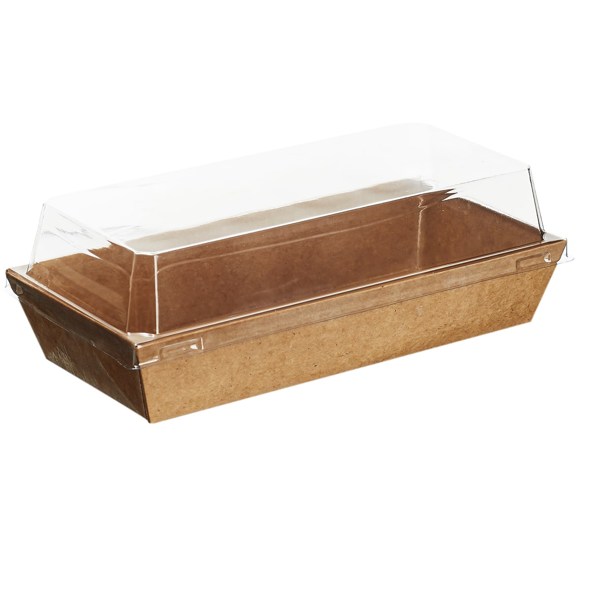 Контейнер Ant Box Kraft 300 мл с купольной крышкой, 170×70×68 мм, ламинированный картон от производителя в Кирове