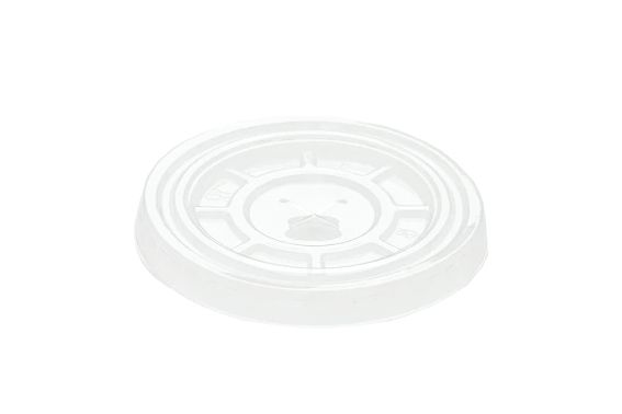 крышка ПЛОСКАЯ д/стакана РЕТ Veggo с отверстием d=95/100