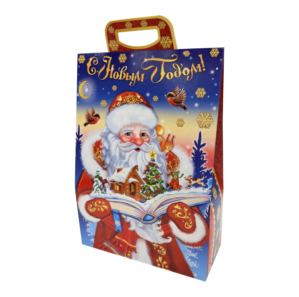 коробка 2 кг Поздравление (хром-эрзац)