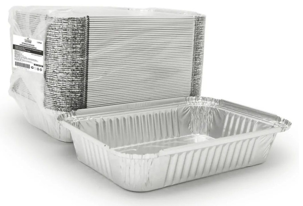 контейнер алюминиевый прямоугольный Paterra (220х110 h=60)