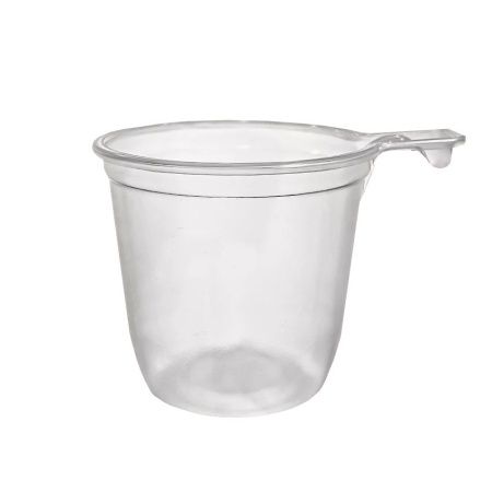 чашка кофейная ПРОЗРАЧНАЯ 200мл РР