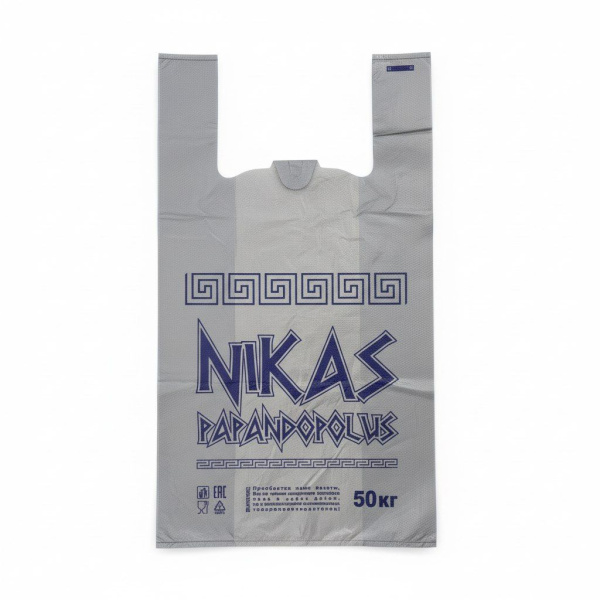 майки 30х55 Nikas ПНД серебр/100 *