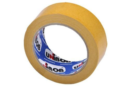 Унибоб скотч двусторонний 38 х 10 (основа ткань)