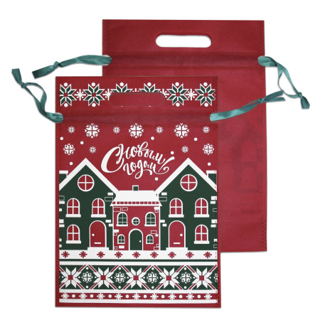 мешочек 1,3 кг Текстильный 23х32,5 ГОРОДОК