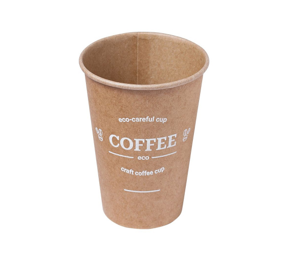 стакан бум. 350 мл Craft Line Coffee*