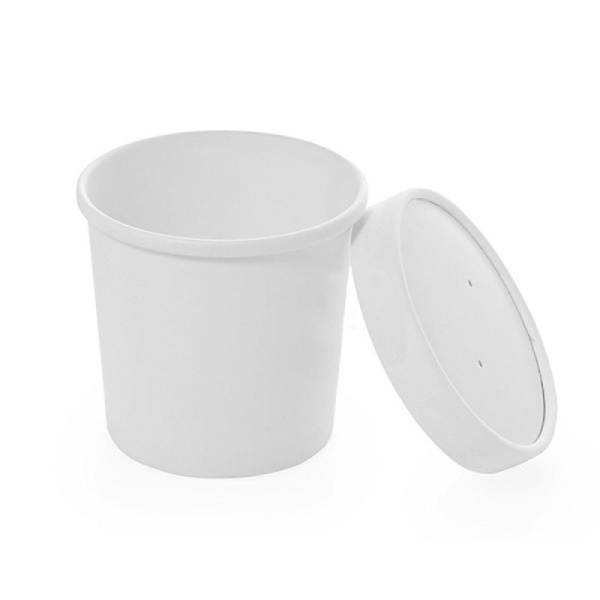 контейнер 500мл вспен с крышкой (стакан) /440