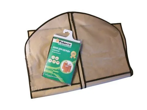 для дома  Paterra Чехол для одежды с молнией 61х137