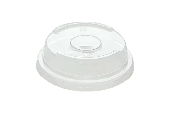 крышка ПЛОСКАЯ ПЛЮС д/стакана РЕТ Veggo без отверстия d=95/100