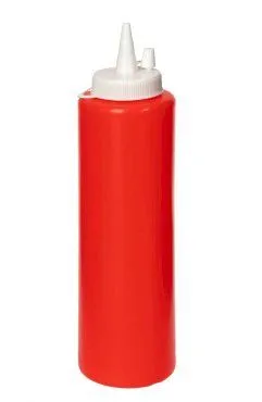 диспенсер д/соуса 700мл красный*